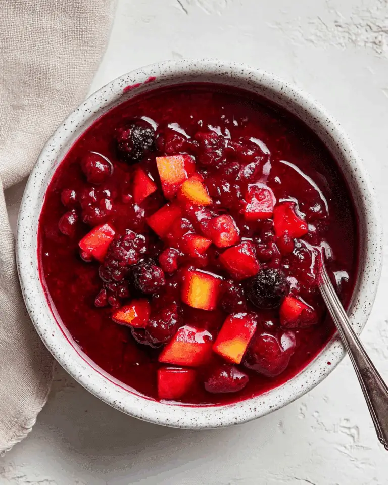 Easy Cranberry Pear Sauce Recipe