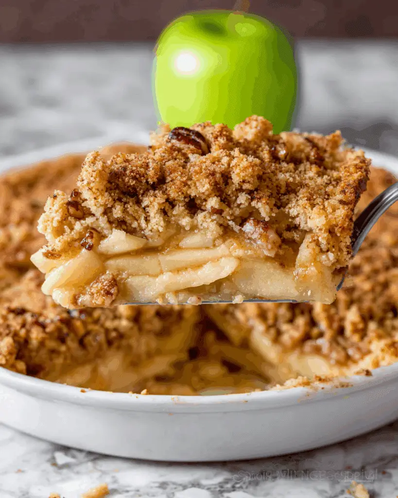 Dutch Apple Pie with Crumb Topping Recipe