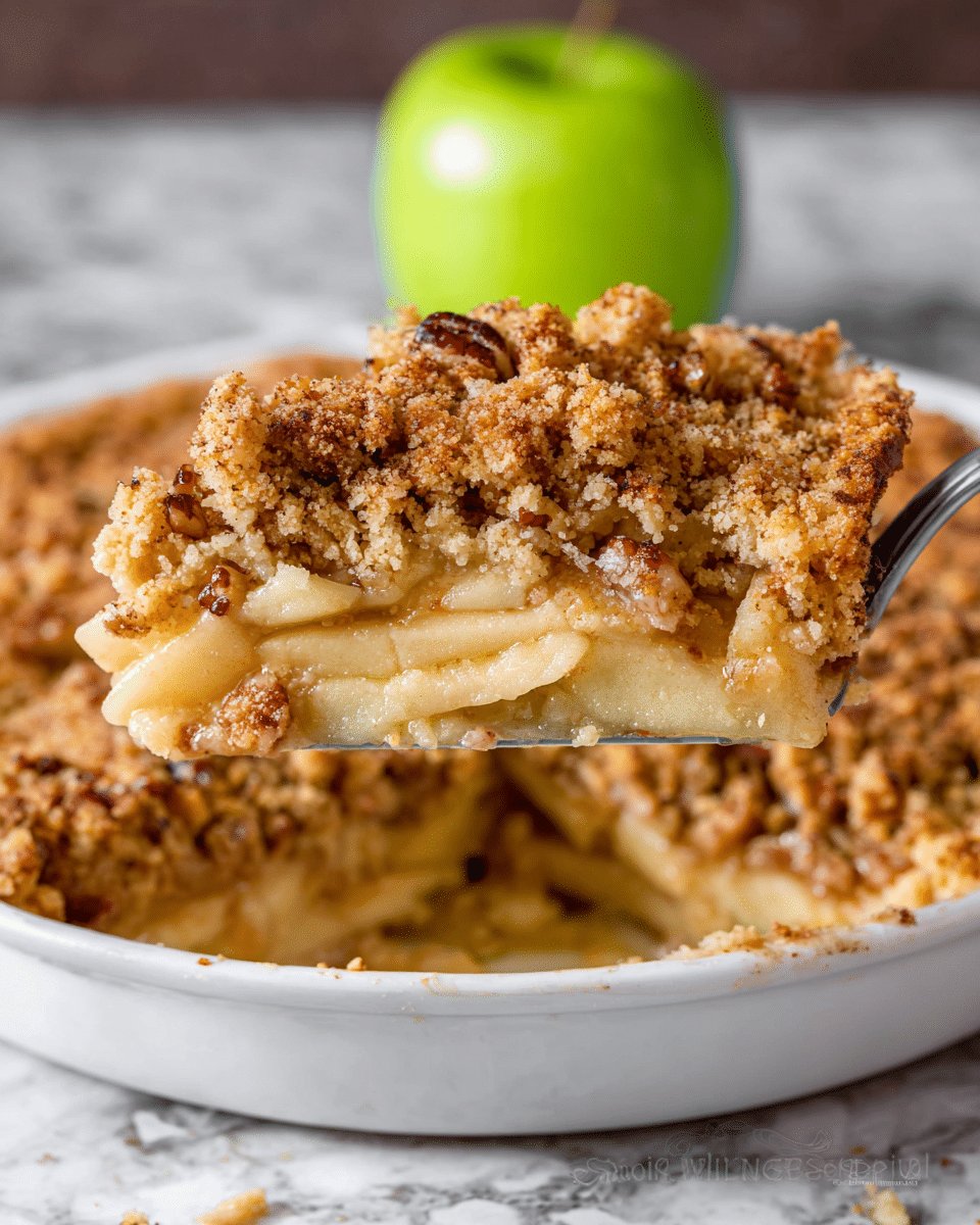 Dutch Apple Pie with Crumb Topping Recipe