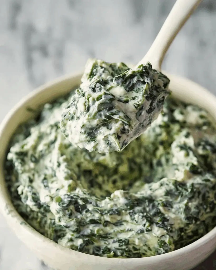 Easy Vegan Creamed Spinach Recipe