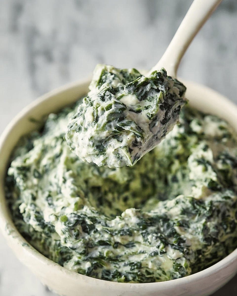 Easy Vegan Creamed Spinach Recipe