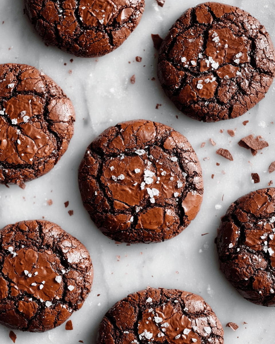 Best Ever Fudgy Salted Brownie Cookies Recipe