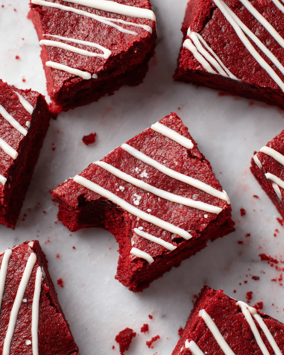 Red Velvet Brownies Recipe