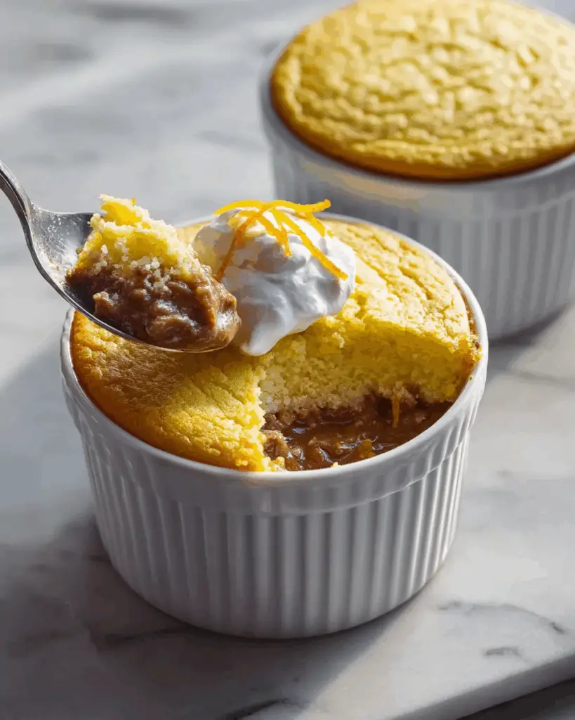 Chili Pot Pies with Cornbread Crust Recipe