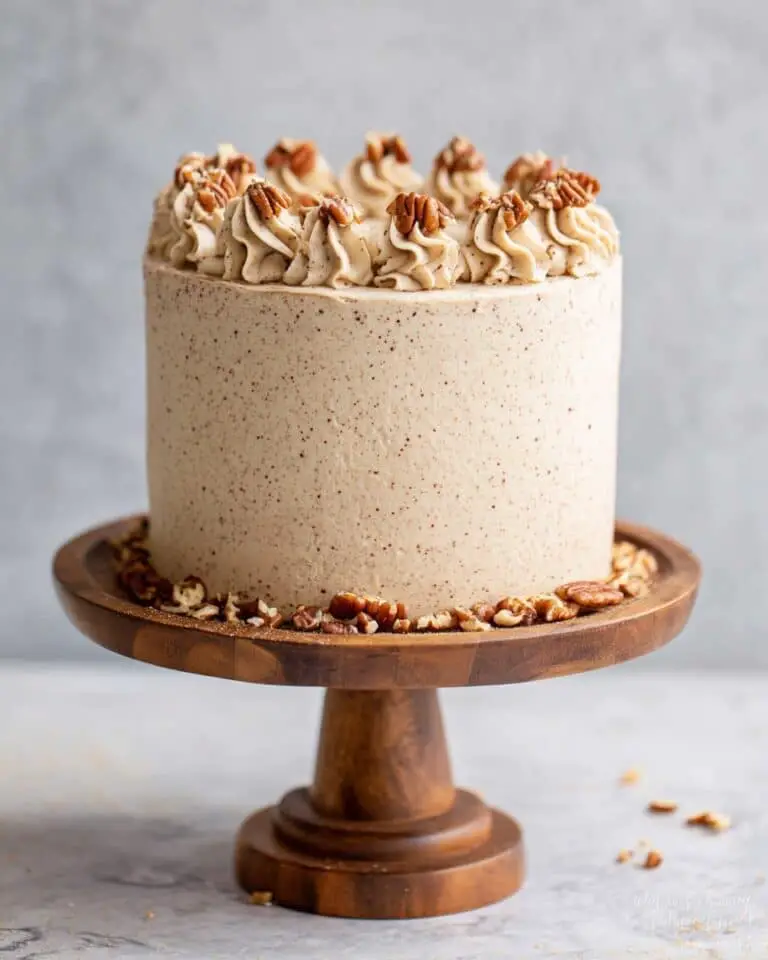 Nutty Espresso Cake with Brown Butter Frosting Recipe