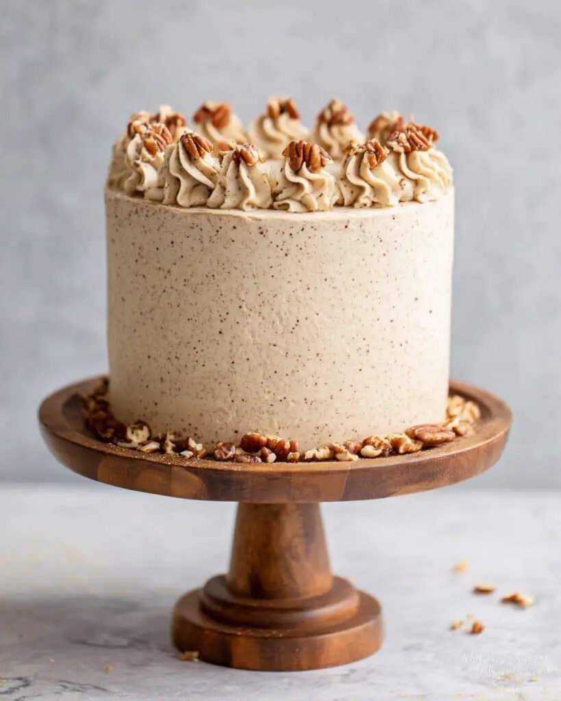 Nutty Espresso Cake with Brown Butter Frosting Recipe