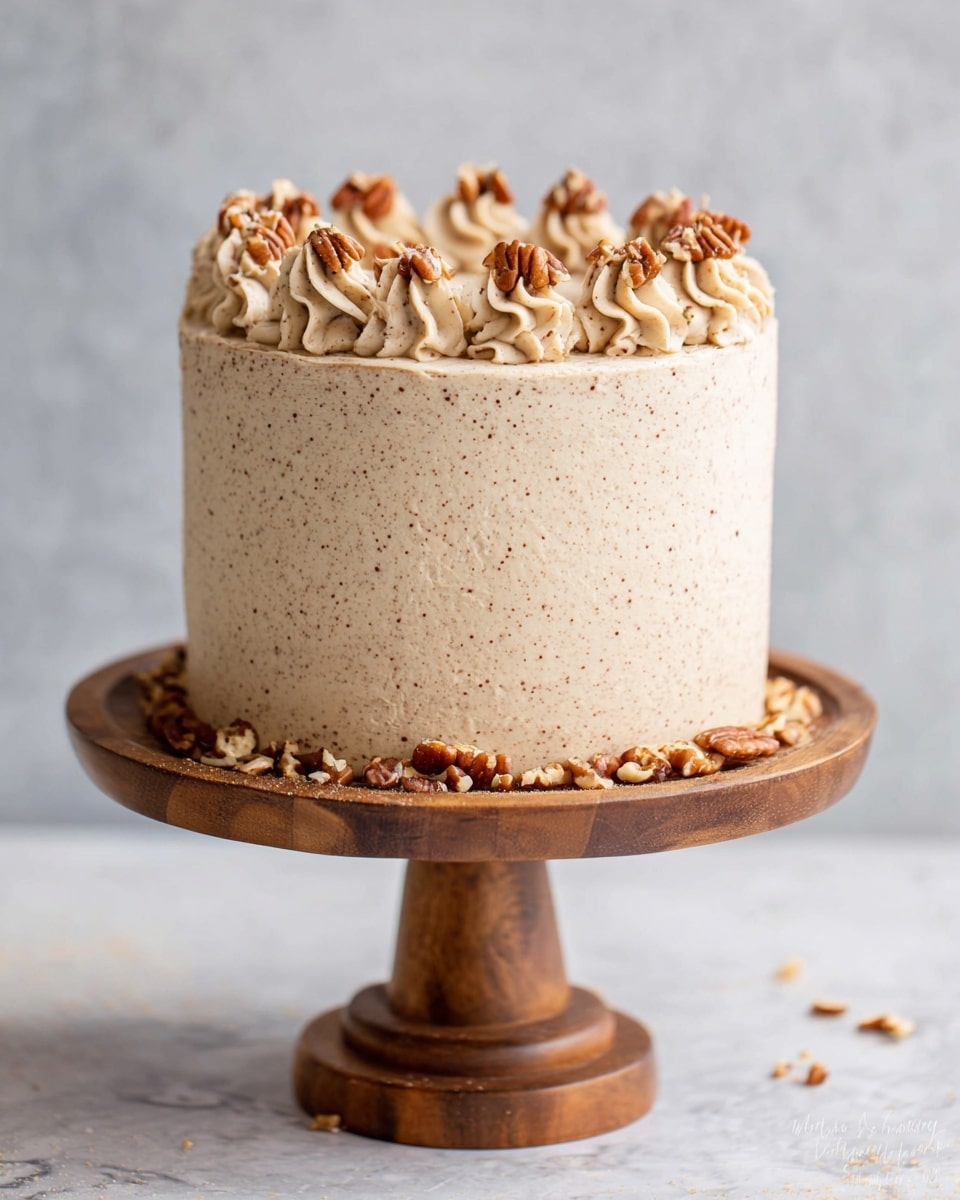 Nutty Espresso Cake with Brown Butter Frosting Recipe