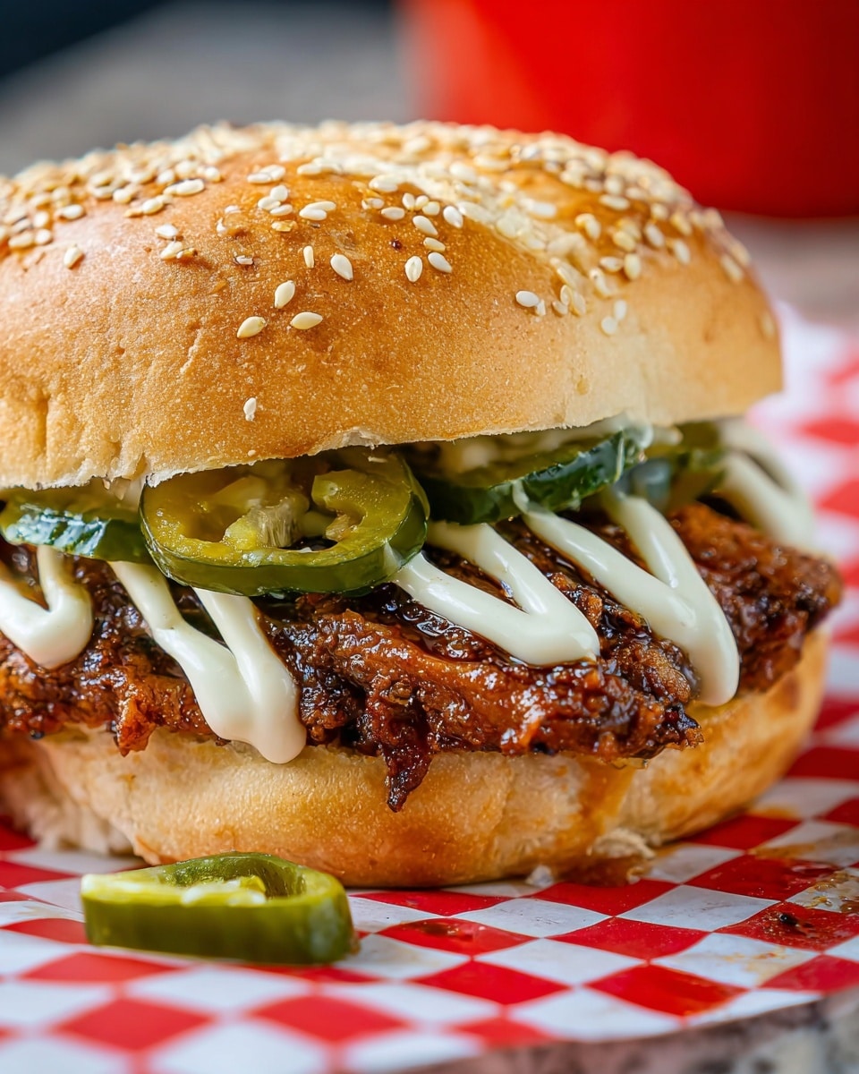 Jalapeno Honey Drenched Crispy Fried Chicken Sandwich Recipe