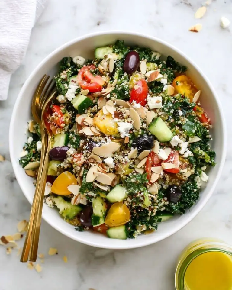 Mediterranean Kale and Quinoa Salad Recipe