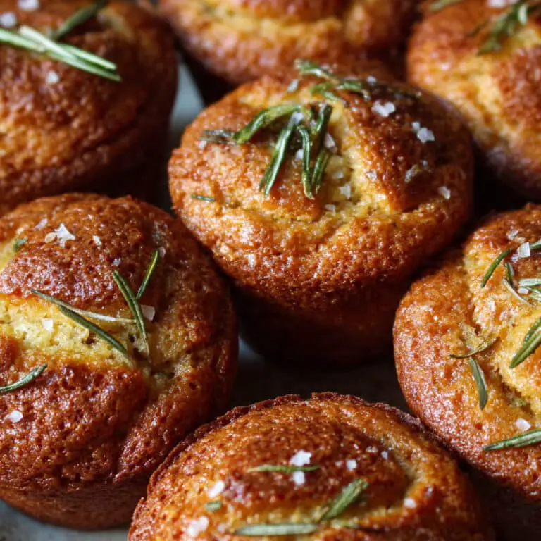 Easy Garlic Rosemary Focaccia Muffins Recipe