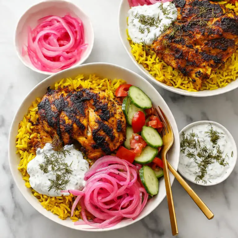 One Pan Shawarma Chicken & Rice Recipe