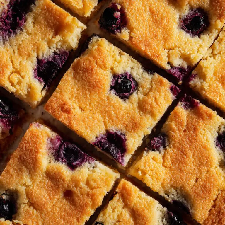 Blueberry Blondies Recipe