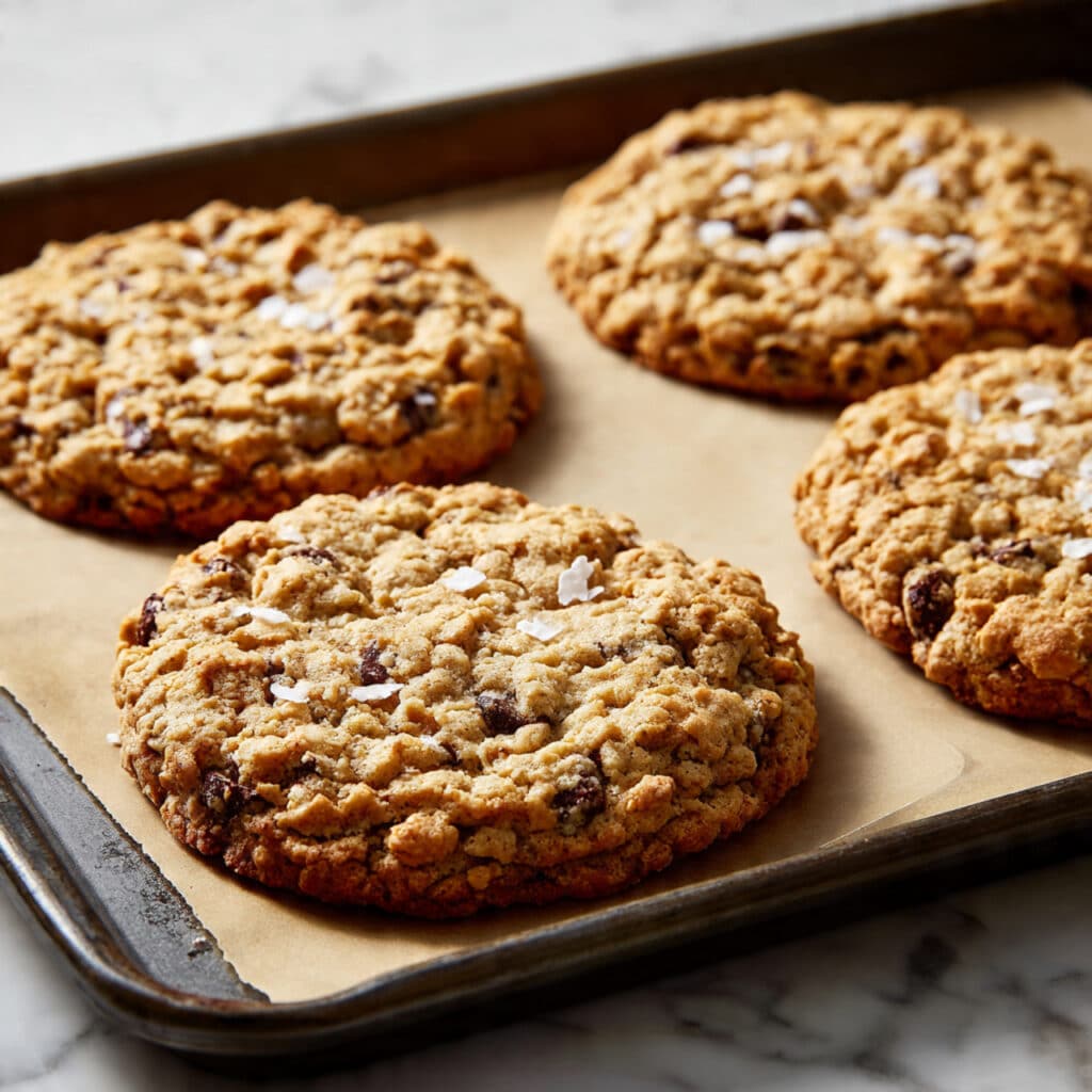 Peanut Butter Oatmeal Chocolate Chip Cookies Recipe