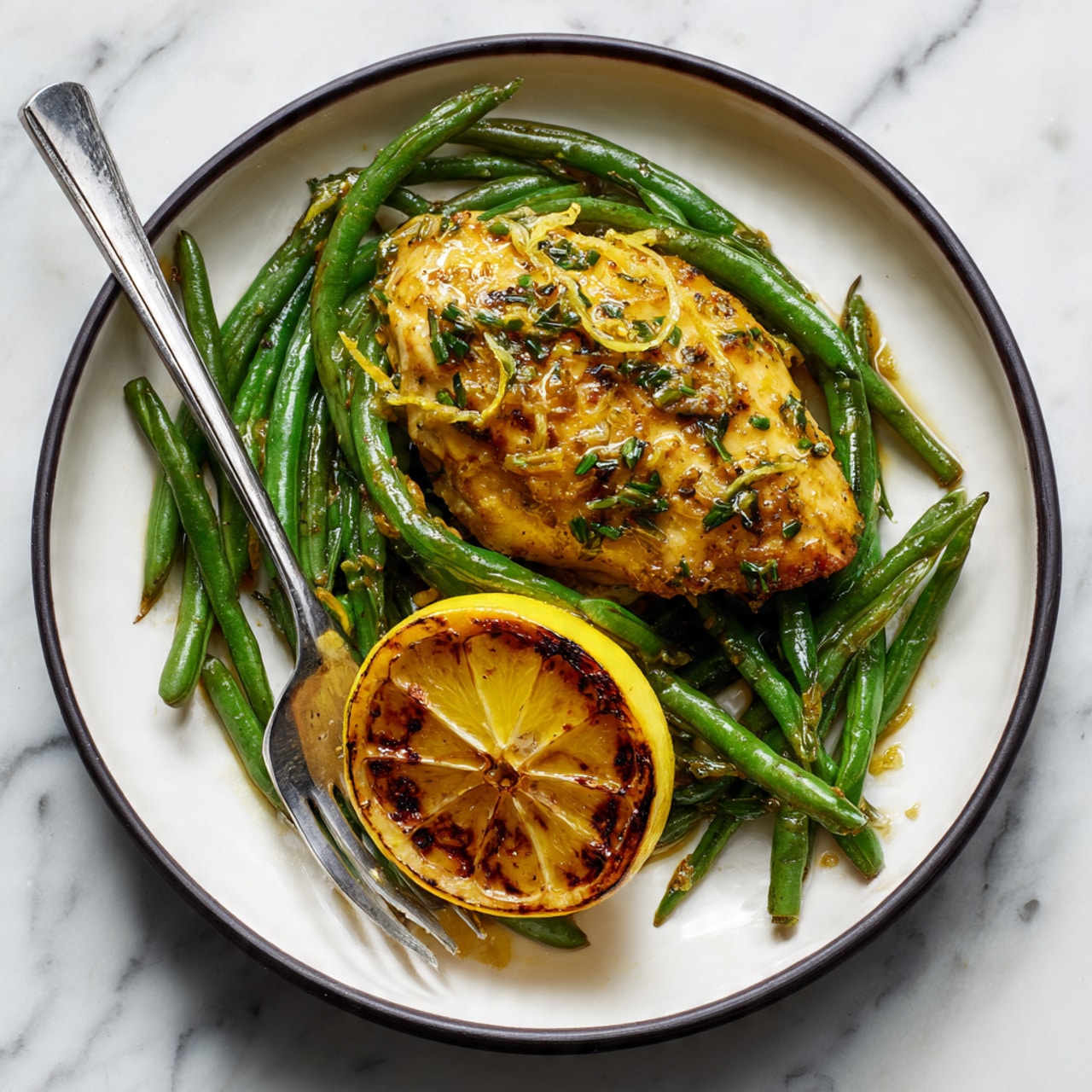Skillet Garlic Lemon Butter Chicken Recipe