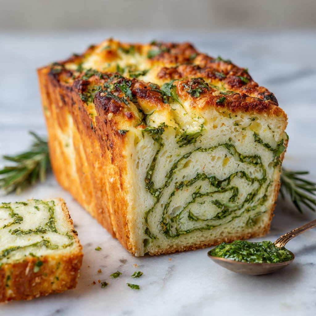 Cheese, Garlic, and Herb No-Yeast Quick Bread Recipe