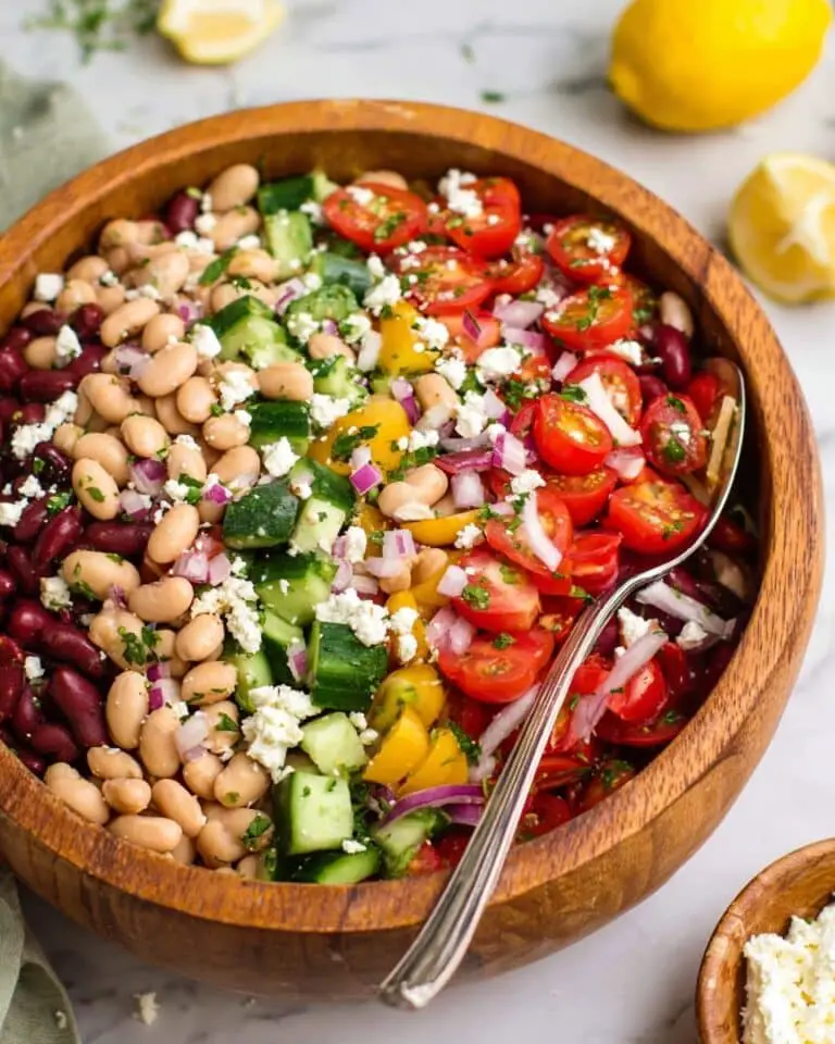 Mediterranean Bean Salad Recipe