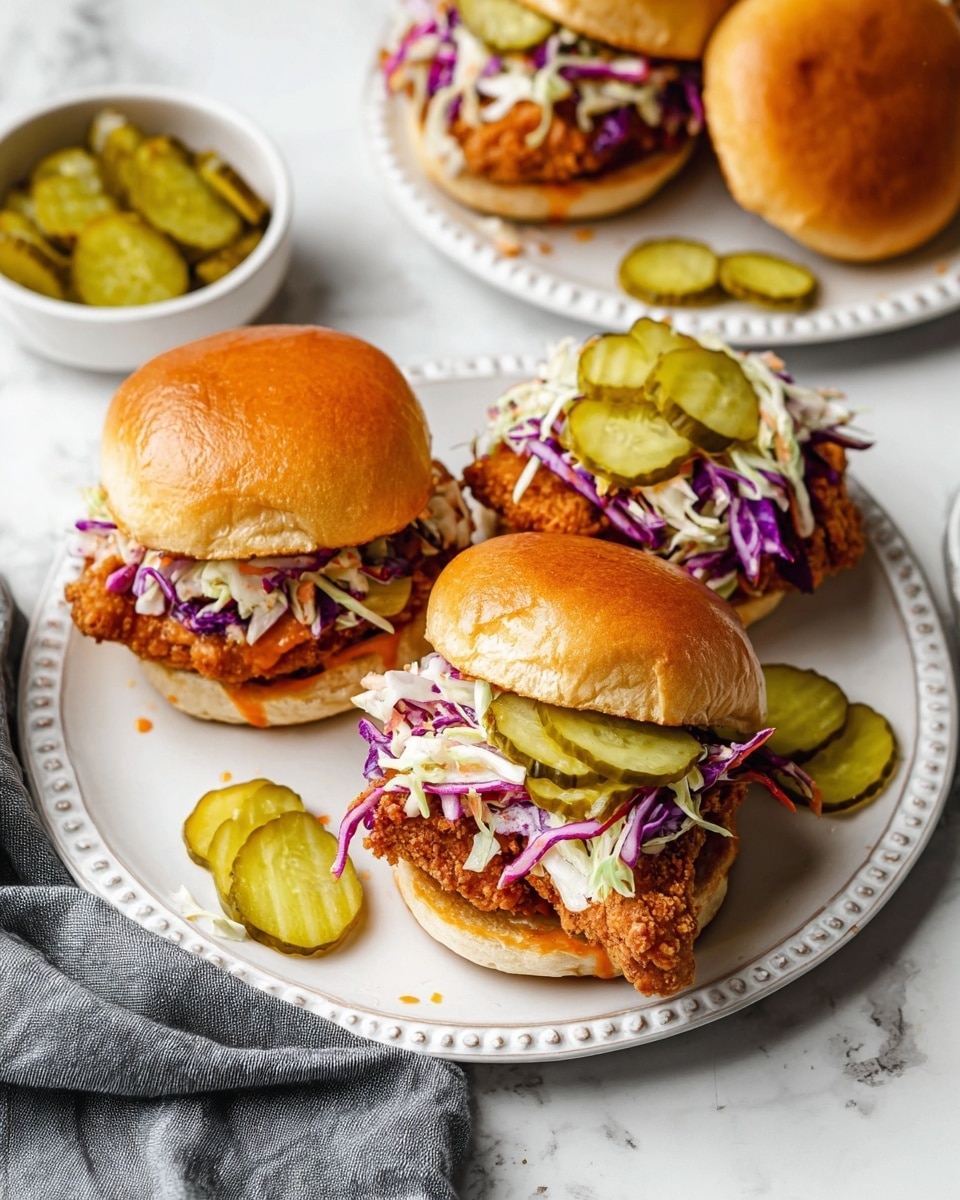 Nashville Hot Chicken Sandwiches Recipe