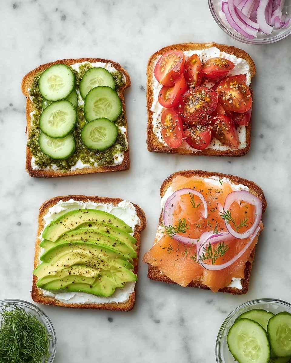 Cottage Cheese Toast – 4 Delicious Ways Recipe