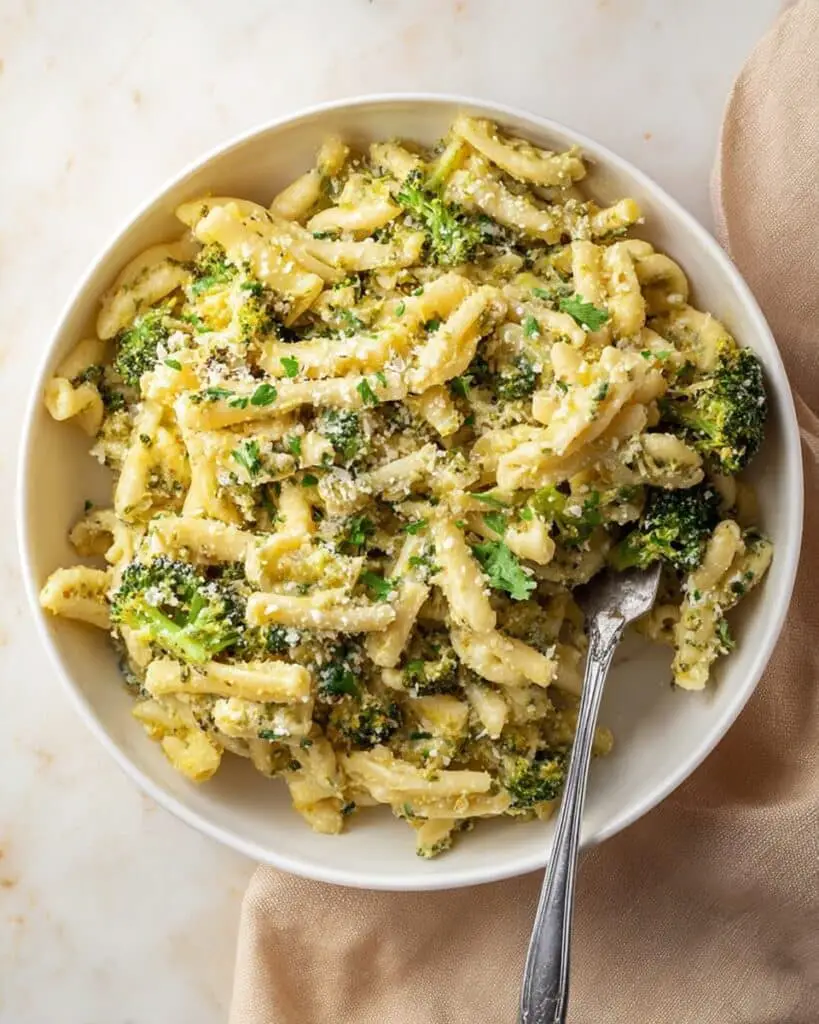 Baked Feta and Broccoli Pasta with Lemon Recipe