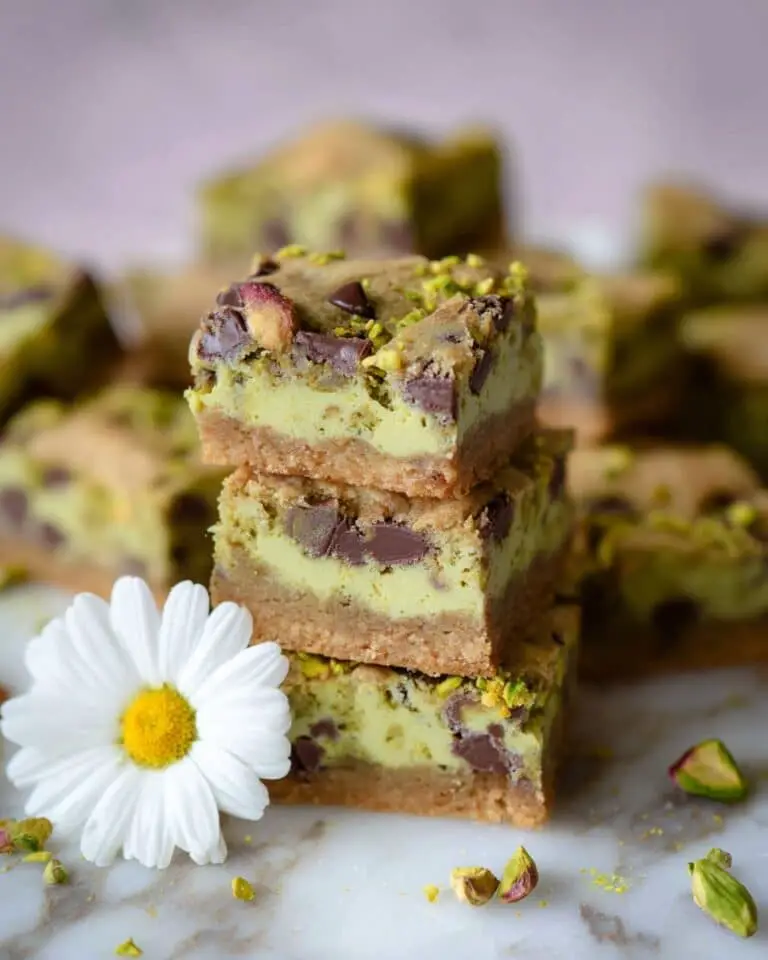 Pistachio Cookie Bars Recipe