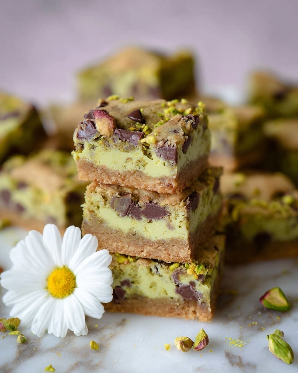 Pistachio Cookie Bars Recipe