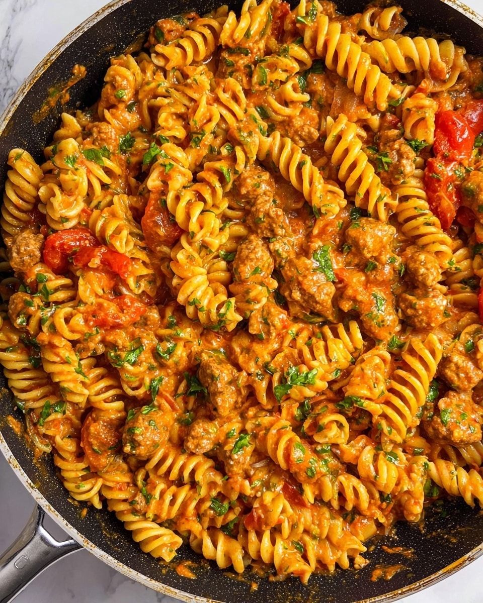 Creamy Tomato Chicken Pasta Recipe