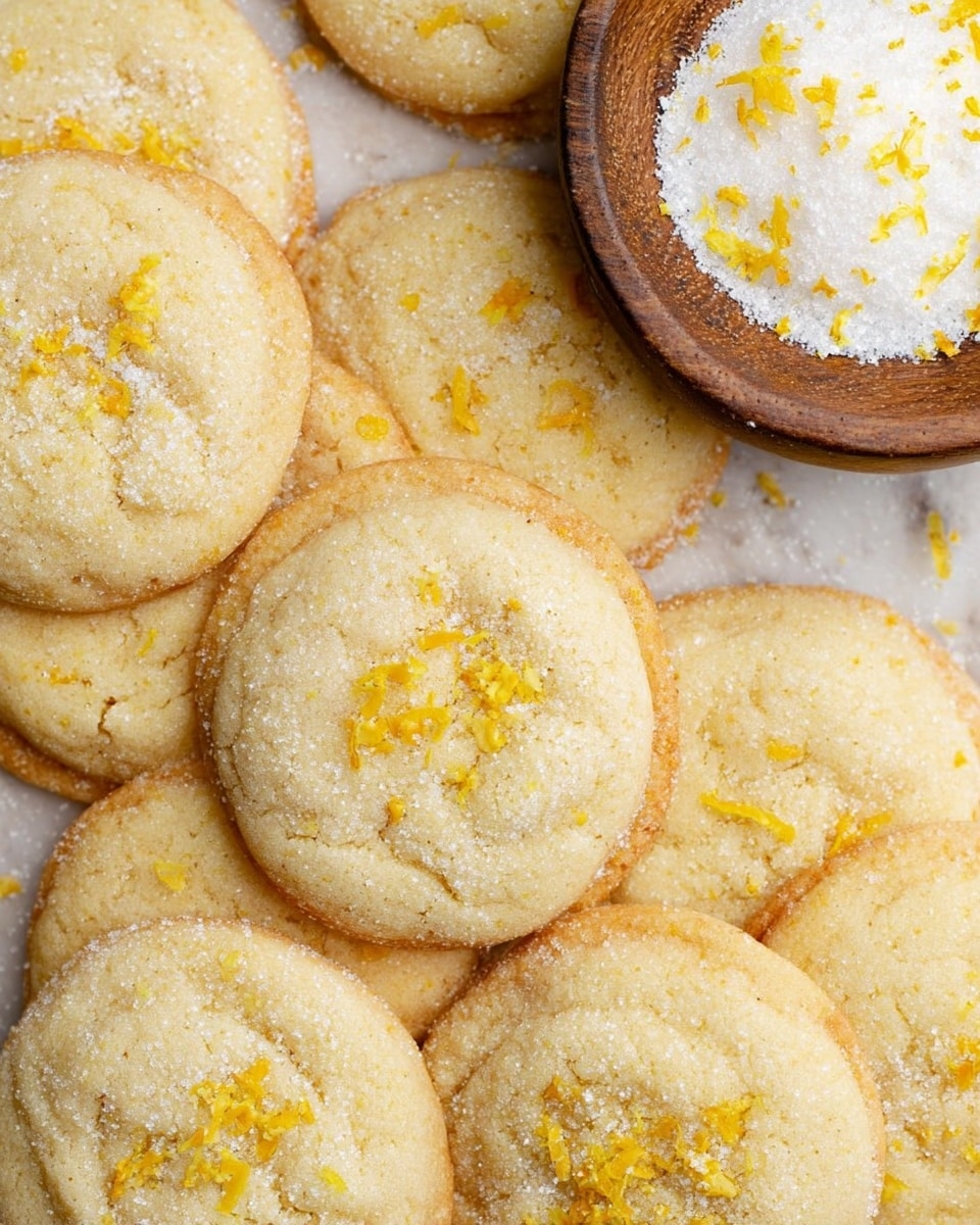 Soft & Chewy Lemon Cookies Recipe