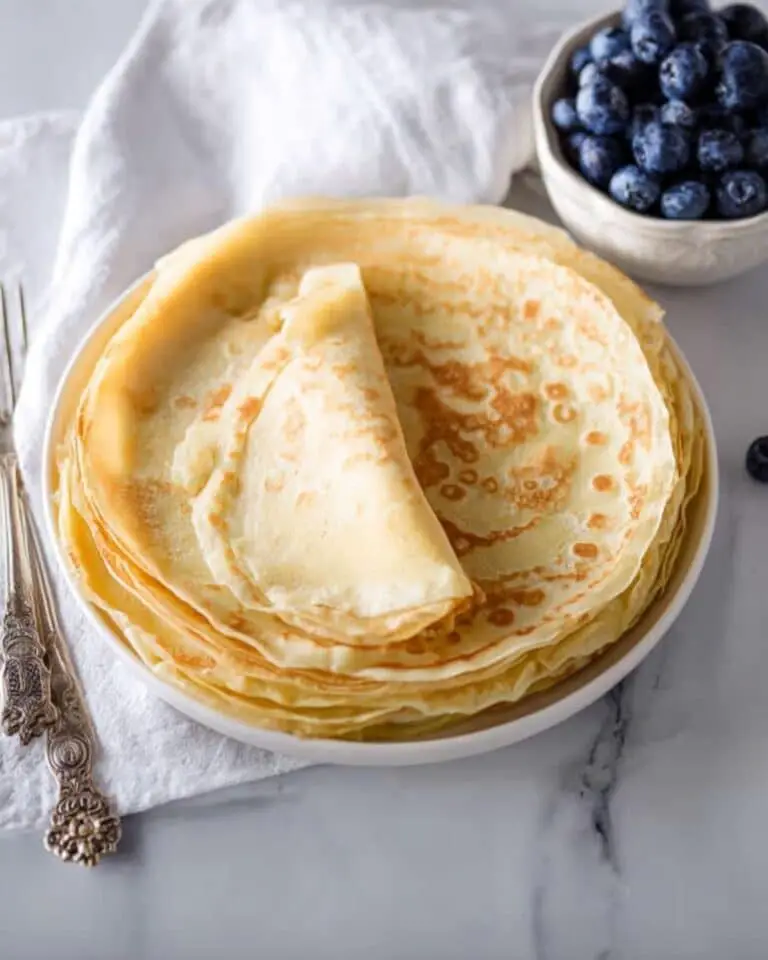Creamy Classic Crepes Recipe