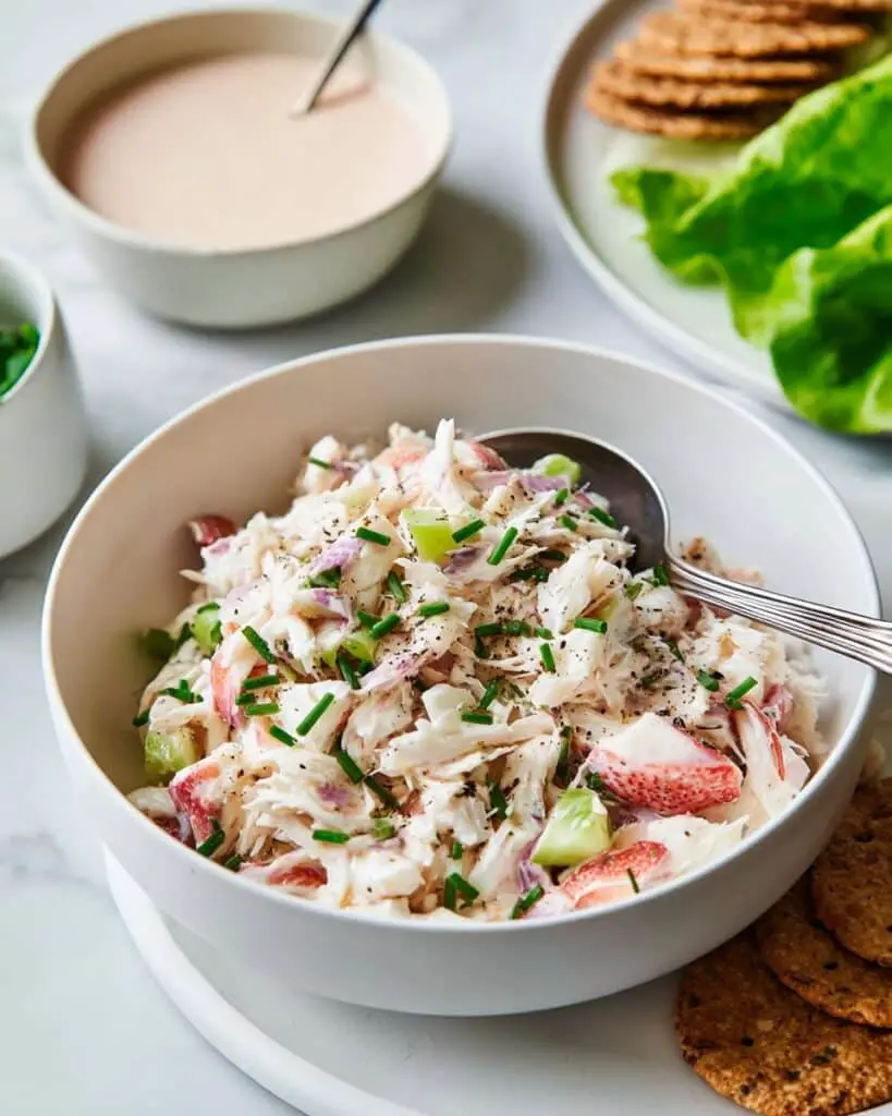 Classic Crab Salad Recipe