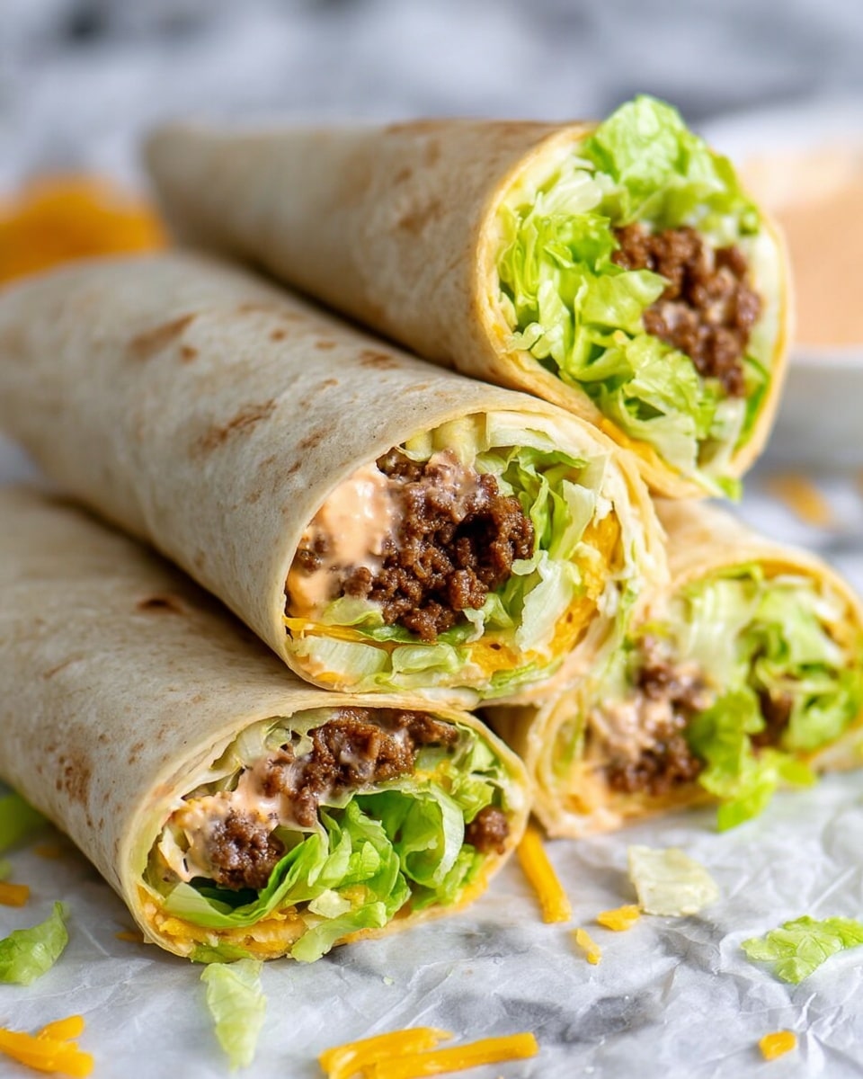 Big Mac Wraps Recipe