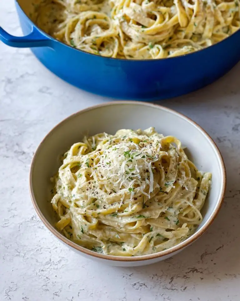 Creamy Fettuccine Alfredo Recipe