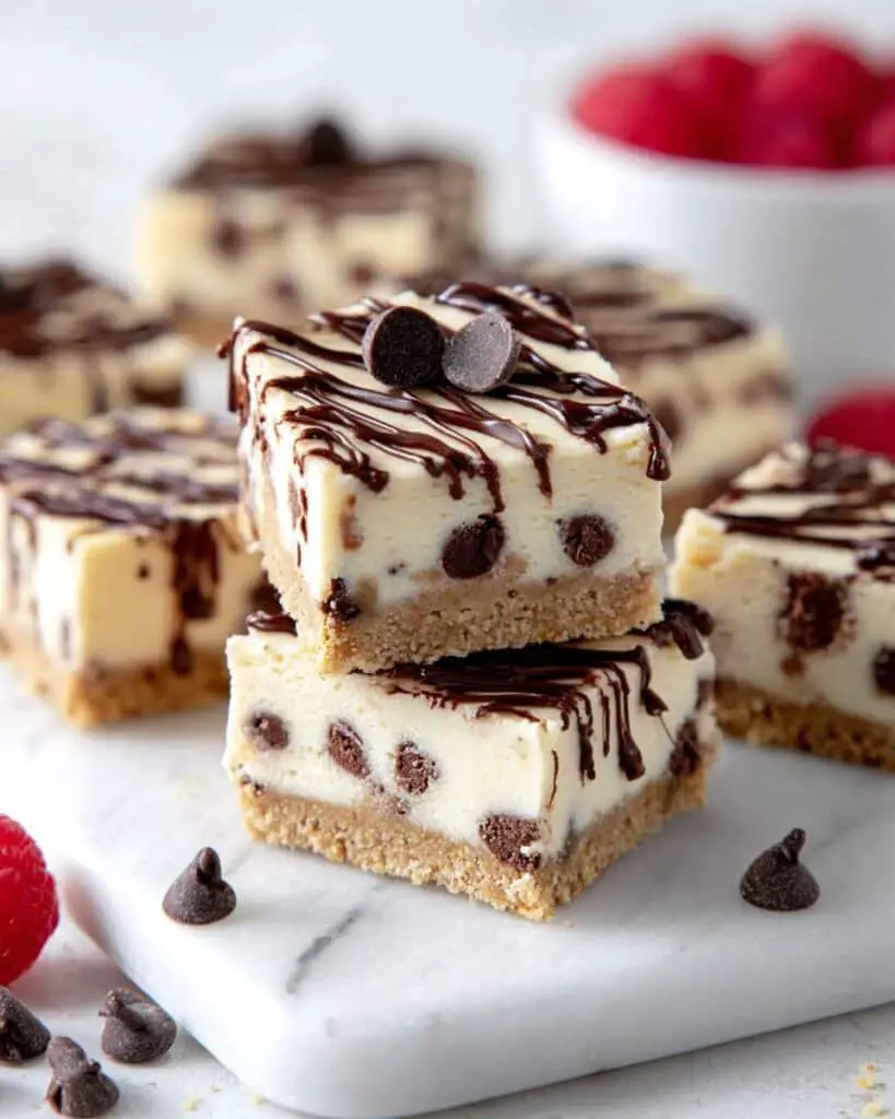 Cannoli Cheesecake Bars Recipe