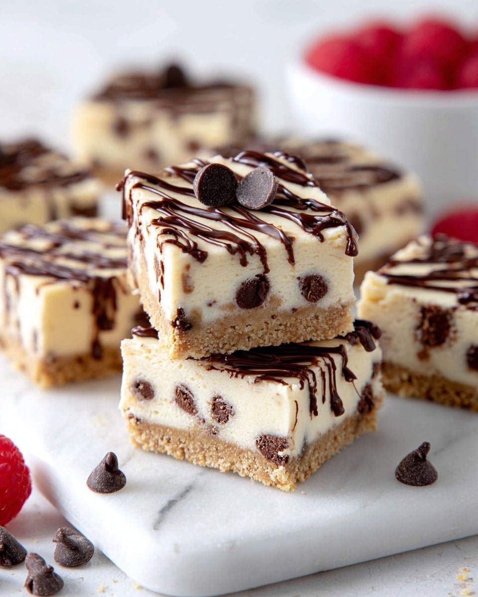 Cannoli Cheesecake Bars Recipe