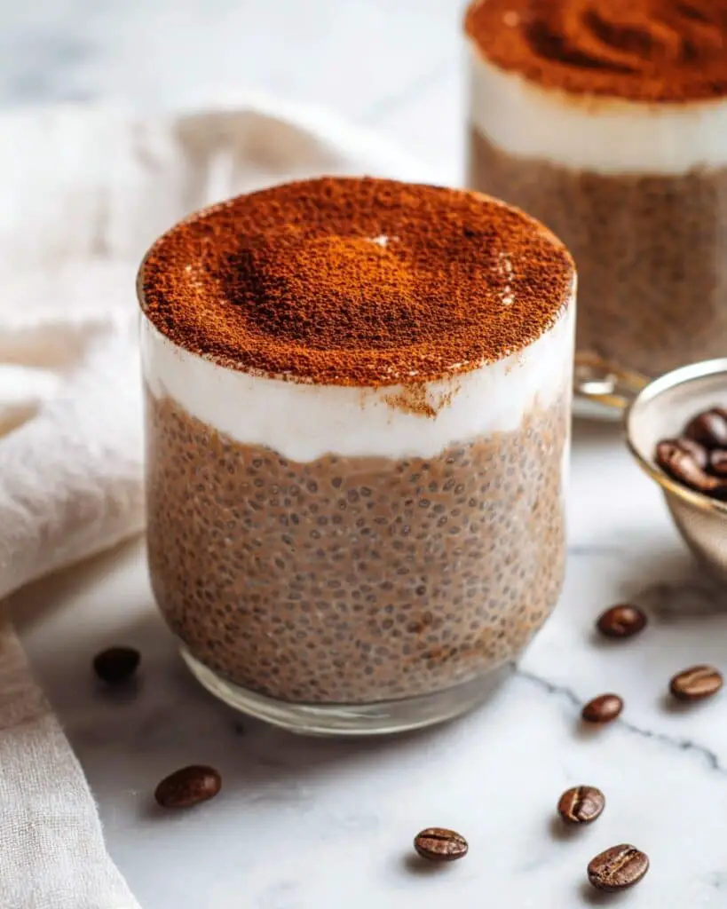 Tiramisu Chia Pudding Recipe