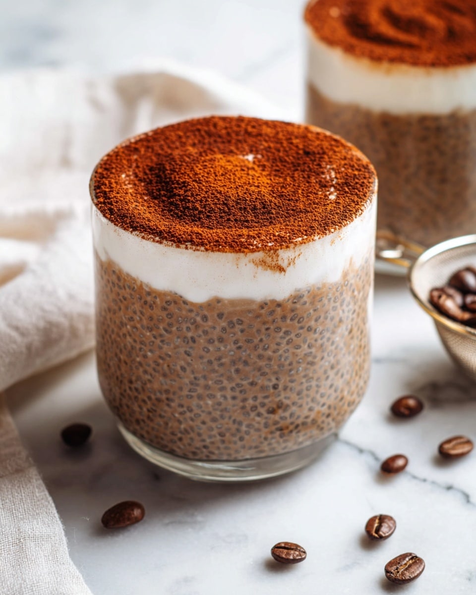 Tiramisu Chia Pudding Recipe