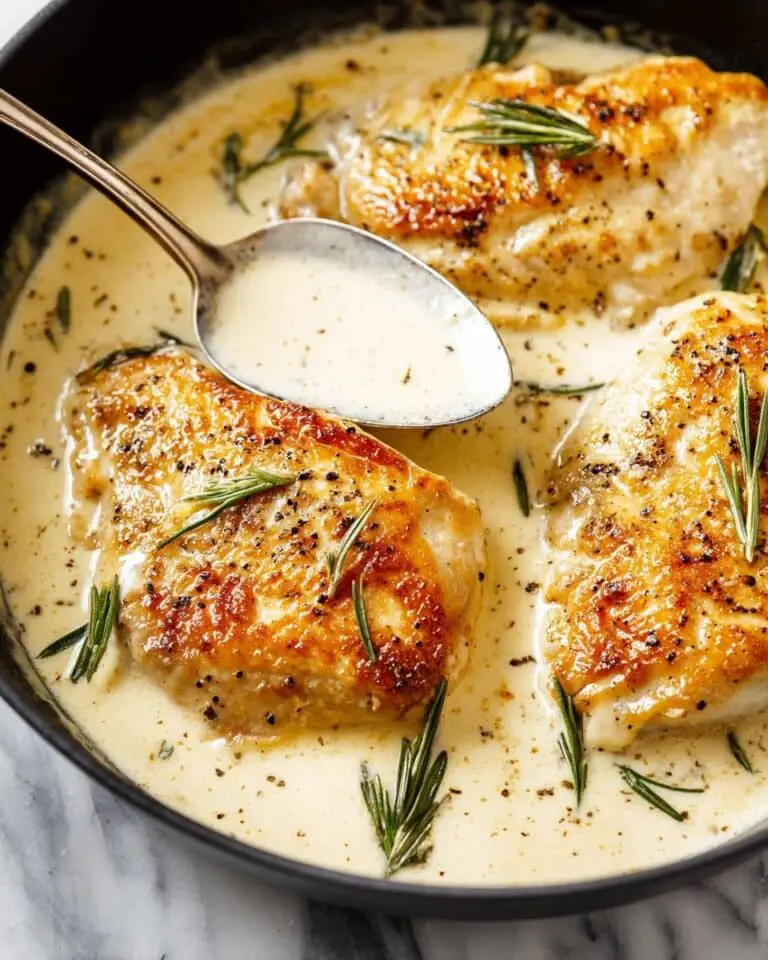 Creamy Dijon Rosemary Chicken Recipe