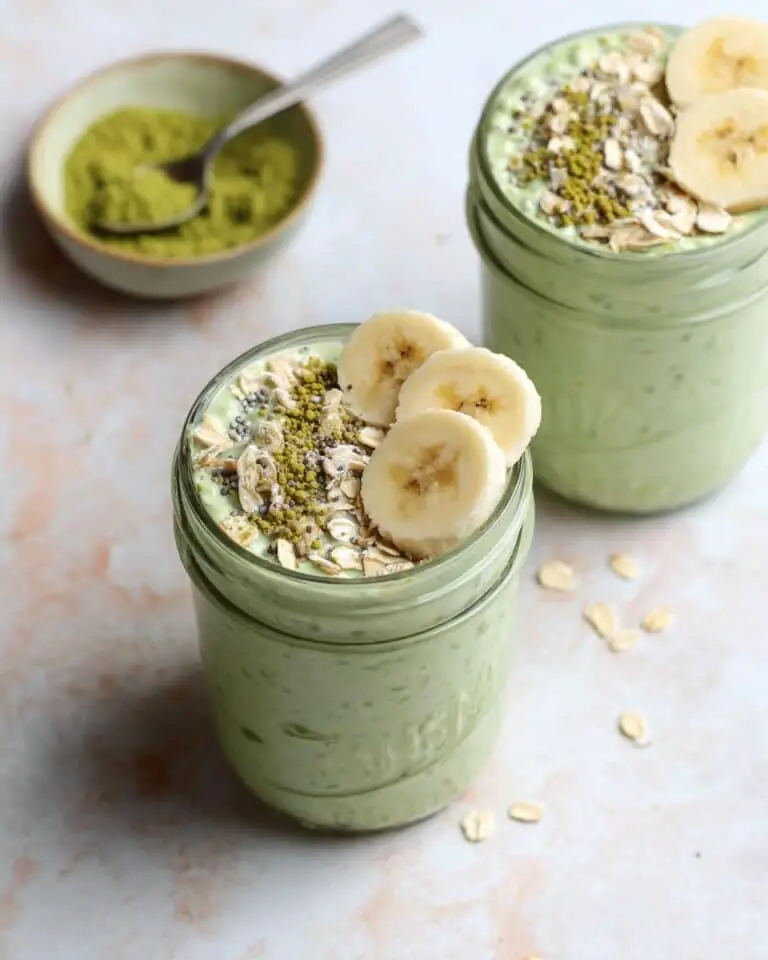 Matcha Overnight Oats Recipe