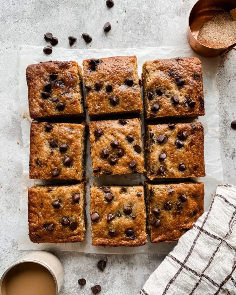 Banana Bars with Chocolate Chips Recipe