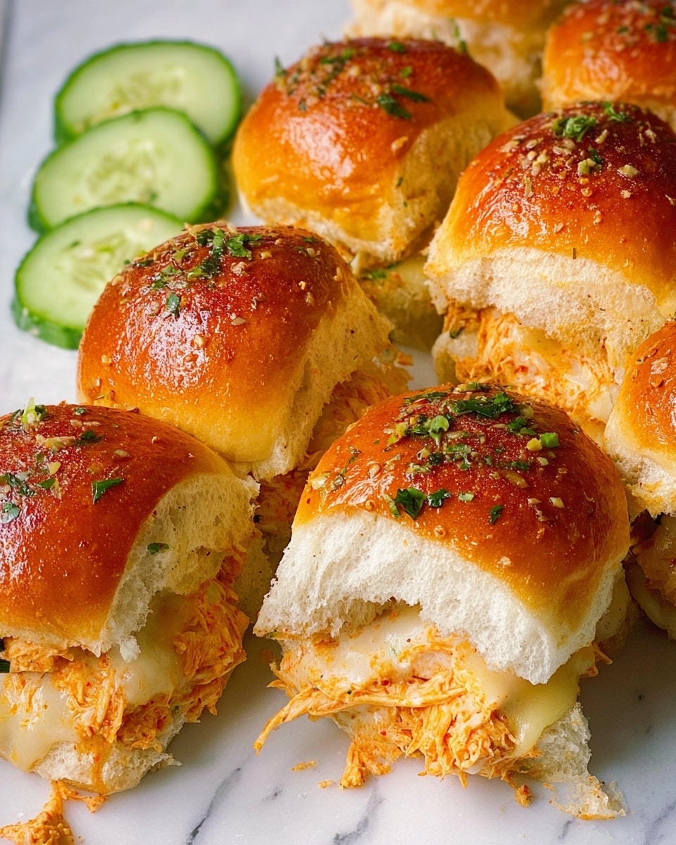 Spicy Buffalo Chicken Sliders Recipe