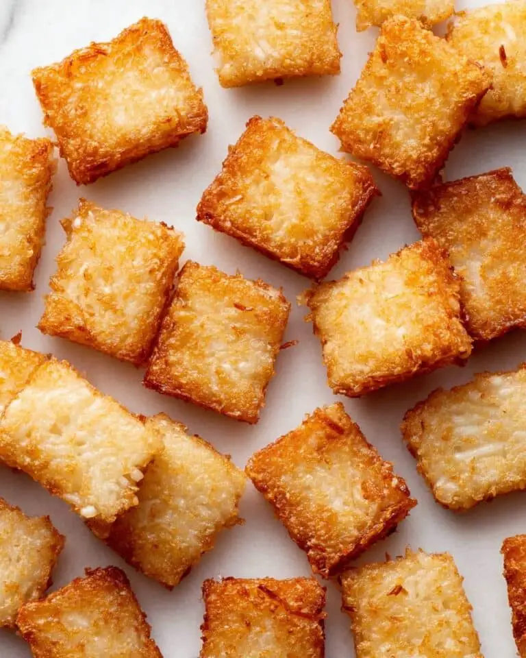 Crispy Rice Snacks with Sushi Seasoning Recipe