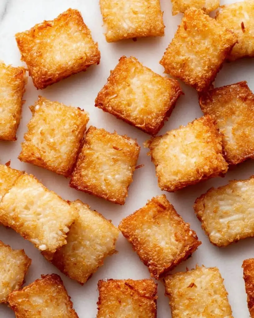 Crispy Rice Snacks with Sushi Seasoning Recipe