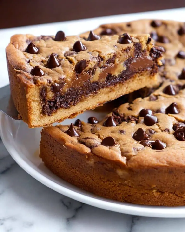 Deep Dish Bean Chocolate Chip Cookie Pie Recipe