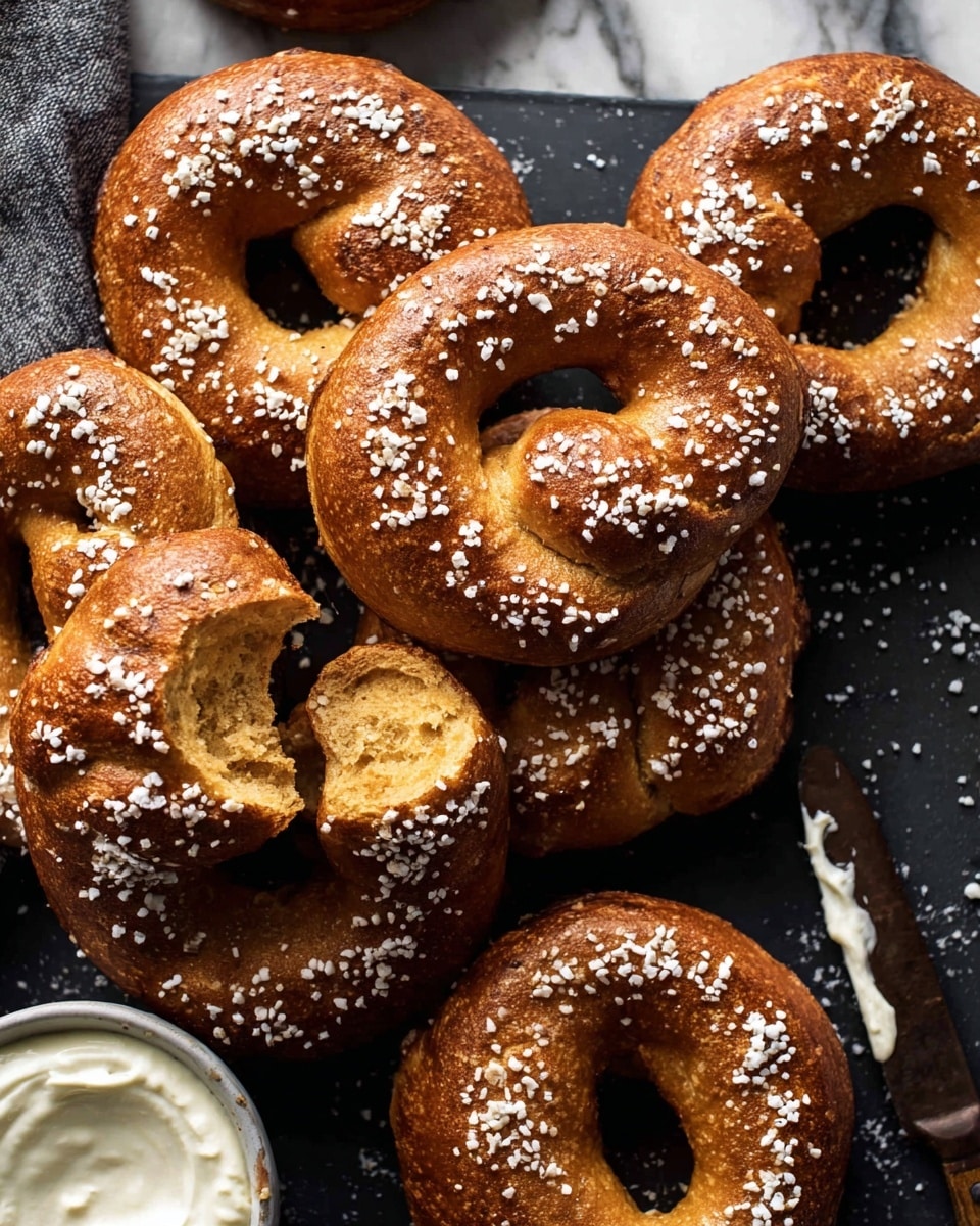 Homemade Pretzel Bagels Recipe