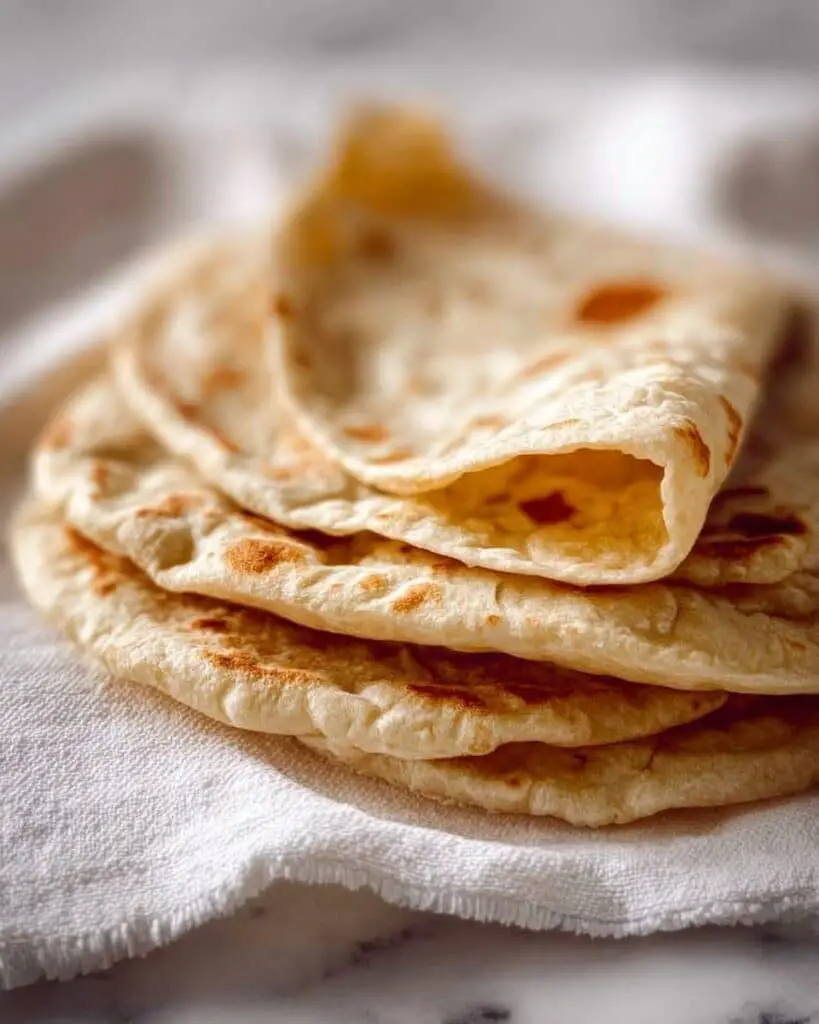 Easy Soft Flatbread (No Yeast) Recipe
