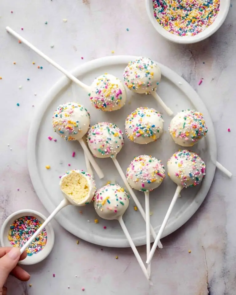 Funfetti Cake Pops Recipe
