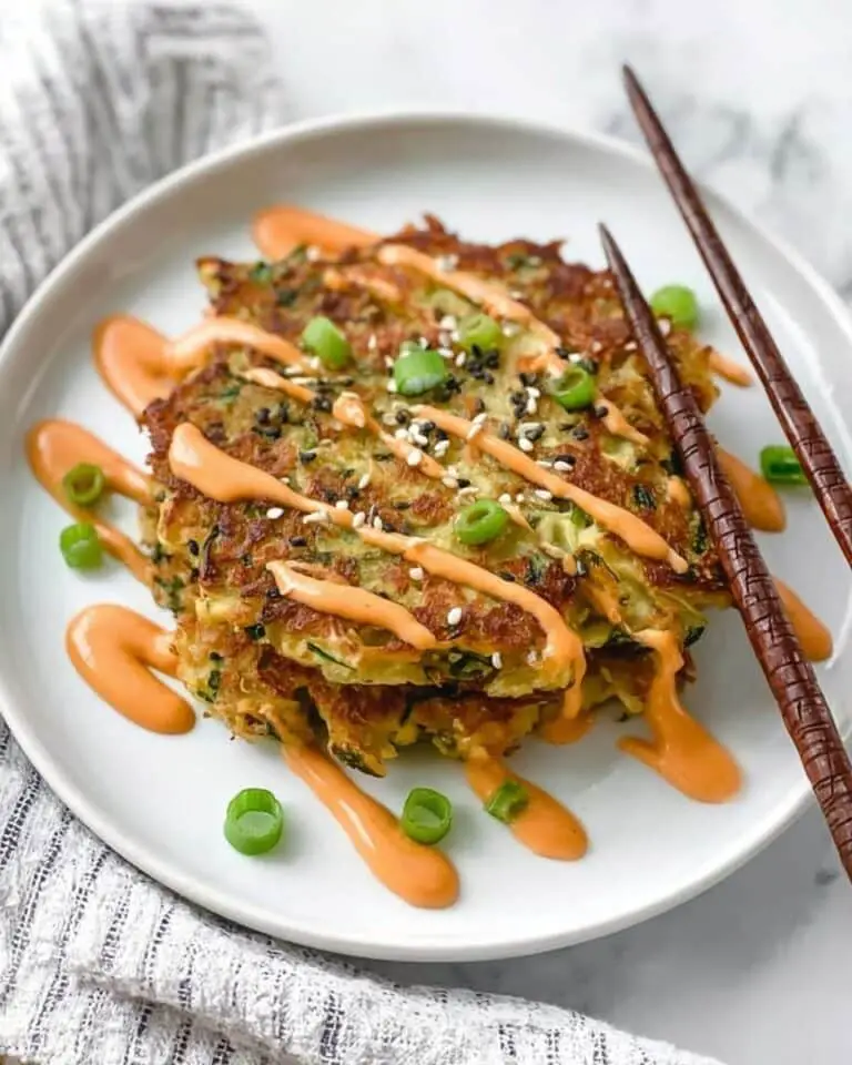 Cabbage Pancakes (Okonomiyaki) Recipe