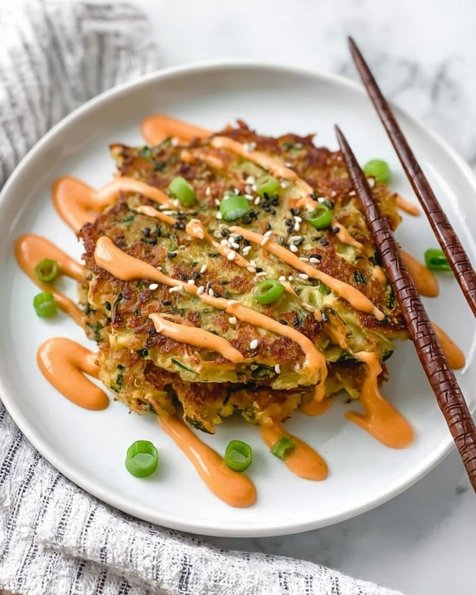 Cabbage Pancakes (Okonomiyaki) Recipe