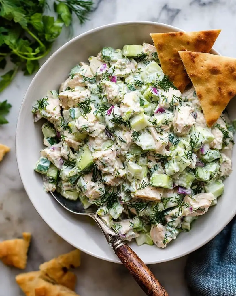 Tzatziki Chicken Salad Recipe