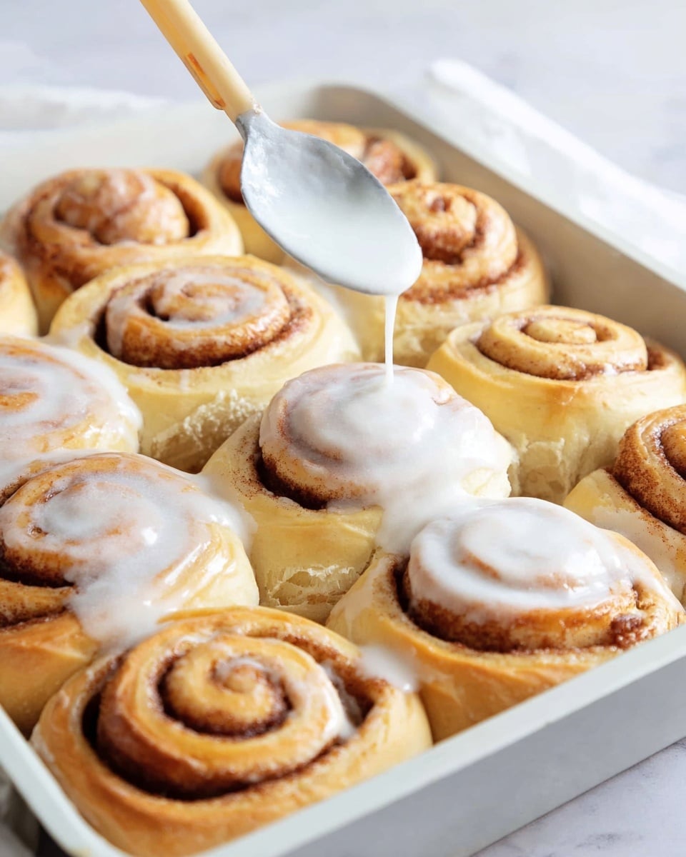 Fat Free Greek Yogurt Cinnamon Rolls (Easy Sheet Pan Recipe) Recipe