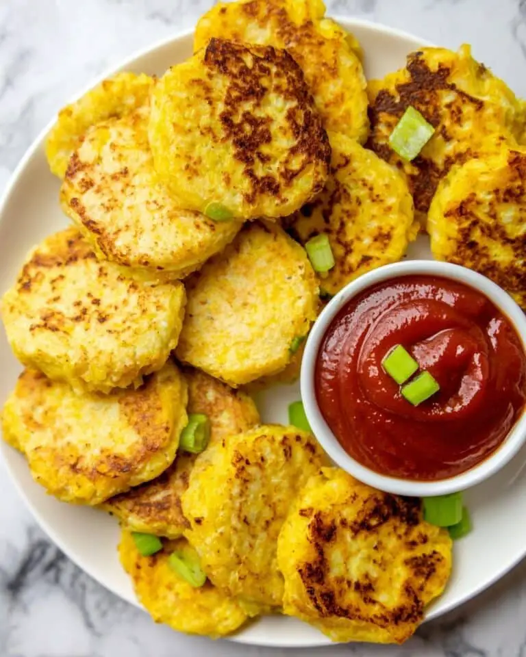Cheesy Cauliflower Nuggets Recipe